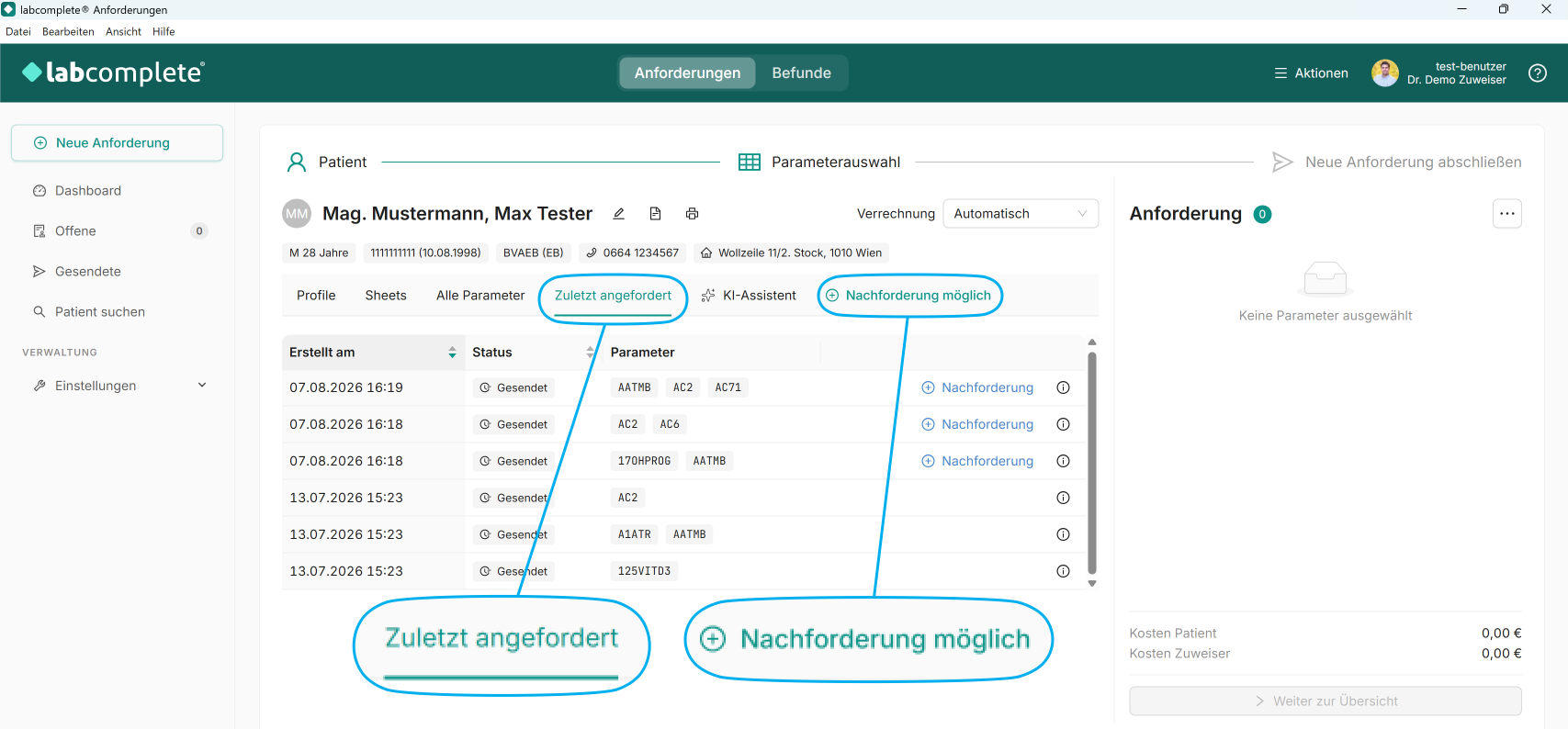 Nachforderungshinweis